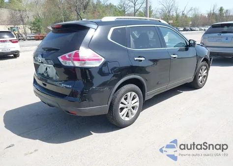 2015 Nissan Rogue Sv z USA, uszkodzony, nr VIN KNMAT2MVXFP519778